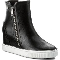 Botki damskie: Botki GUESS – Fulvia FLFUL4 LEA10 BLACK