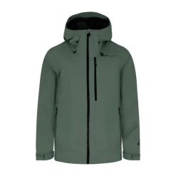 Kurtka narciarska Protest Abalony 3L. Zielone kurtki sportowe męskie Protest, na zimę, l, bez wzorów, bez kaptura, narciarskie. W wyprzedaży za 995.00 zł.