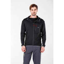 Męska Bluza z Kapturem z 100% Wełny Merino - Maestro/Woolona. Czarne bluzy męskie WOOLONA, m, bez wzorów, z wełny, bez ramiączek, z kapturem. W wyprzedaży za 540.00 zł.