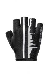 Rękawiczki rowerowe HF City HF S252. Czarne rękawiczki męskie ROCKBROS, na lato, bez wzorów, z gumy. Za 64.99 zł.