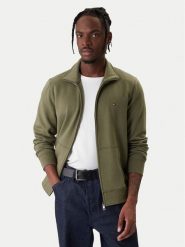 Tommy Hilfiger Bluza Essential MW0MW41759 Zielony Regular Fit. Zielone bluzy męskie Tommy Hilfiger, m, bez wzorów, z syntetyku, bez ramiączek, bez kaptura. Za 489.99 zł.