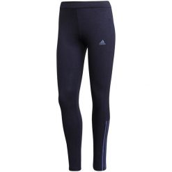 Legginsy damskie adidas Essentials Fitted. Fioletowe legginsy damskie Adidas, bez wzorów. Za 110.00 zł.