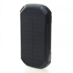 PowerNeed 20000mAh z panelem solarnym 1W. Brązowe powerbanki . Za 229.00 zł.