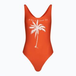 Strój kąpielowy jednoczęściowy damski Banana Moon Physic Watercol. Brązowe stroje kąpielowe damskie Banana Moon, l, bez wzorów, z elastanu. Za 229.99 zł.