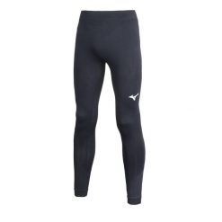 Spodnie Mizuno Team Core undertight. Czarne spodnie sportowe męskie Mizuno, m, bez wzorów, z dresówki, na fitness i siłownię. Za 174.00 zł.
