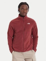 The North Face Polar Glacier NF0A8D0R Czerwony Regular Fit. Czerwone bluzy sportowe męskie The North Face, l, bez wzorów, z polaru, bez kaptura. Za 349.99 zł.
