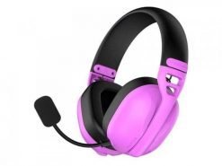 HATOR Hyperpunk 3 Wireless Zestaw słuchawkowy Przewodowy i Bezprzewodowy Opaska na głowę Gaming USB Type-C / USB Type-A Bluetooth Fioletowy. Fioletowe słuchawki bezprzewodowe Hator. Za 327.71 zł.