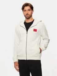 Hugo Bluza Daple212 50447972 Beżowy Regular Fit. Brązowe bluzy męskie Hugo, m, bez wzorów, z bawełny, bez ramiączek, bez kaptura. Za 399.99 zł.