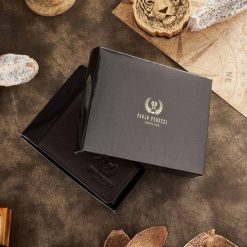 Paolo Peruzzi Skórzany portfel męski RFID T-79-BR. Portfele męskie Paolo Peruzzi, bez wzorów. Za 77.50 zł.