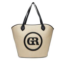 Torebka GINO ROSSI. Brązowe shopperki damskie Gino Rossi, bez wzorów, bez dodatków. Za 179.99 zł.