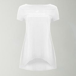 T-shirt gimnastyczna europa damska biały. Białe t-shirty damskie Legea, bez wzorów, z bawełny, sportowe, bez kołnierzyka, bez ramiączek. Za 56.00 zł.