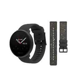 Zegarek sportowy Polar Ignite 2 Czarny. Czarne zegarki męskie Polar, bez wzorów, z polaru. Za 1,030.85 zł.