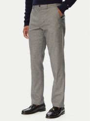 Tommy Hilfiger Chinosy Denton MW0MW44823 Szary ciemny Slim Fit. Szare eleganckie spodnie męskie Tommy Hilfiger, bez wzorów, z bawełny. Za 529.99 zł.