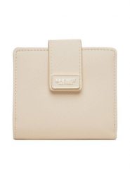Nine West Portfel CEO-NW-W1-008-SS26 Beżowy. Brązowe portfele damskie Nine West, z materiału. Za 69.99 zł.