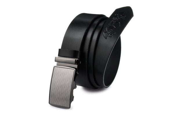 Pasek Skórzany Męski Czarny Szeroki 3,5 Cm Beltimore A20 : Kolory - Czarny, Rozmiar Pasków - R.85-100 Cm. Czarne paski męskie z materiału, eleganckie. Za 64.99 zł.