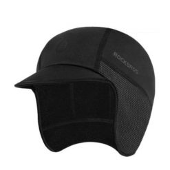 Zimowa czapka sportowa unisex Rockbros YPP043. Czarne czapki damskie ROCKBROS, na zimę, bez wzorów, sportowe. Za 39.00 zł.