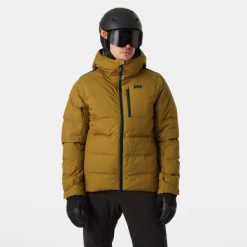 Kurtka z kapturem Helly Hansen Kvitfjell Race. Brązowe kurtki sportowe męskie Helly Hansen, na zimę, m, bez wzorów, z kapturem, narciarskie. Za 1,430.80 zł.