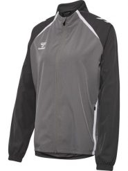 Kurtka sportowa damska Hummel hml Lead 2.0 Woven Jacket Woman. Szare kurtki sportowe damskie Hummel, s, bez wzorów, z materiału, bez ramiączek, bez kaptura, na fitness i siłownię. Za 200.00 zł.
