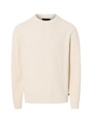 Jack & Jones sweter z dzianiny Mężczyźni Bawełna (100%) biały, L. Białe swetry męskie Jack & Jones, l, bez wzorów, z bawełny, bez kołnierzyka, bez ramiączek. Za 249.95 zł.