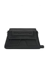 KARL LAGERFELD Torebka A1W30155 Czarny. Czarne listonoszki damskie KARL LAGERFELD, bez wzorów, ze skóry, bez dodatków. Za 779.99 zł.