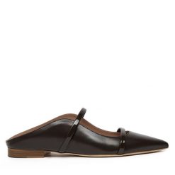 Klapki MALONE SOULIERS. Brązowe klapki damskie MALONE SOULIERS, bez wzorów, bez obcasa, bez zapięcia. Za 2,729.00 zł.