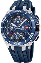 Zegarek Festina Zegarek męski Festina F20755-4 niebieski. Niebieskie zegarki męskie Festina, bez wzorów. Za 999.00 zł.