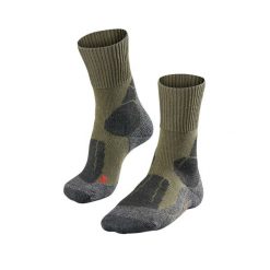 Skarpetki Falke TK1. Szare skarpety męskie Falke, bez wzorów, z elastanu. Za 161.50 zł.