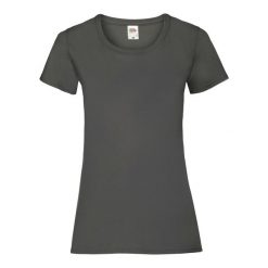 Koszulka Damska Valueweight. Zielone bluzki damskie fruit of the loom, xl, bez wzorów, sportowe, bez kołnierzyka, bez ramiączek. Za 30.99 zł.