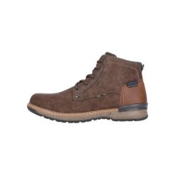 Buty trekkingowe Whistler Tenst. Brązowe buty zimowe męskie Whistler, bez wzorów, bez obcasa, bez zapięcia. Za 270.00 zł.