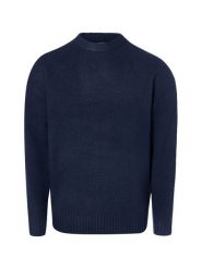 Jack & Jones sweter z dzianiny - JJEsoho Ollie Mężczyźni Sztuczne włókno niebieski, S. Niebieskie swetry męskie Jack & Jones, na zimę, m, bez wzorów, z dzianiny, bez kołnierzyka, bez ramiączek. Za 199.95 zł.