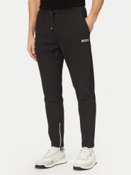 BOSS Spodnie dresowe Toc Spin 50554379 Czarny Regular Fit. Czarne spodnie sportowe męskie Boss, m, bez wzorów, z dresówki. Za 699.99 zł.