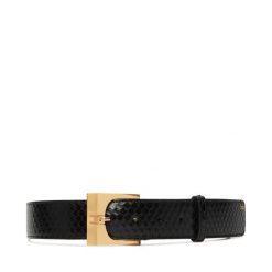 Pasek Damski Elisabetta Franchi. Czarne paski damskie Elisabetta Franchi, bez wzorów. Za 819.99 zł.