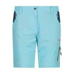 Damskie szorty bermudzkie CMP. Niebieskie szorty damskie CMP, bez wzorów, sportowe. W wyprzedaży za 184.80 zł.