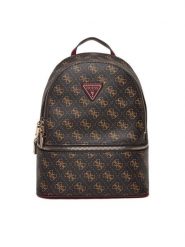 Guess Plecak TWLQ96 76032 Brązowy. Brązowe plecaki damskie Guess, z aplikacjami, ze skóry. Za 639.99 zł.