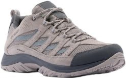 Buty trekkingowe męskie Columbia Crestwood Waterproof szary 44,5 (2100651081). Szare trekkingi męskie Columbia, bez zapięcia. Za 332.64 zł.