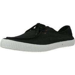 Buty VICTORIA 116601V Czarny. Czarne obuwie trekkingowe damskie VICTORIA, z tkaniny, bez zapięcia. Za 109.99 zł.