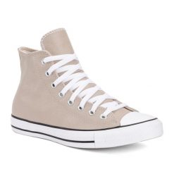 Trampki Converse Chuck Taylor All Star Hi. Żółte obuwie sportowe damskie Converse, bez wzorów, bez zapięcia. Za 219.99 zł.