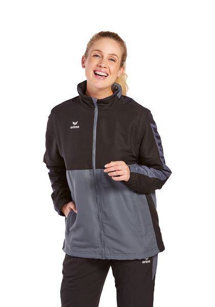 Kurtka Erima Six Wings. Czarne kurtki męskie Erima, xl, bez wzorów, z materiału, z kapturem. Za 257.50 zł.