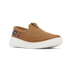 Buty letnie męskie Columbia Boatside Breathe Pfg. Brązowe buty zimowe męskie Columbia, na lato, bez wzorów, bez obcasa, bez zapięcia. W wyprzedaży za 313.00 zł.
