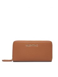 Valentino Portfel Brixton VPS7LX155 Brązowy. Brązowe portfele damskie Valentino, ze skóry. Za 249.99 zł.