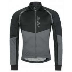 Męska kurtka softshell Kilpi ZAIN-M. Szare kurtki męskie Kilpi, l, bez wzorów, z softshellu, bez kaptura. Za 236.15 zł.