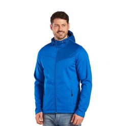 Kurtka Erima Softshell Performance. Niebieskie kurtki męskie Erima, xl, bez wzorów, z materiału, bez kaptura, do piłki ręcznej. W wyprzedaży za 157.00 zł.