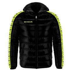 Givova Giubbotto Olanda Band – kurtka L. Brązowe kurtki sportowe męskie Givova, l, bez wzorów, z materiału. Za 299.05 zł.