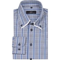 Koszula ABRAMO slim 13-10-09. Białe koszule męskie Giacomo Conti, m, bez wzorów, z bawełny, klasyczne, bez kołnierzyka, bez ramiączek. Za 229.00 zł.