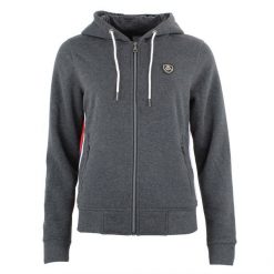 Damska bluza polarowa Peak Mountain Acharles. Szare bluzy damskie Peak Mountain, bez wzorów, z polaru, eleganckie, bez ramiączek. Za 188.00 zł.