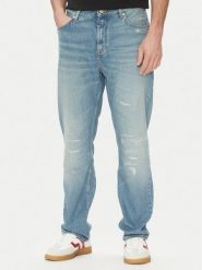 Tommy Hilfiger Jeansy MW0MW39221 Niebieski Regular Fit. Niebieskie jeansy męskie Tommy Hilfiger, z bawełny. Za 379.99 zł.