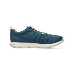 Buty do chodzenia Icebug Eli RB9X. Niebieskie obuwie trekkingowe damskie Icebug, z materiału, bez zapięcia. Za 591.50 zł.