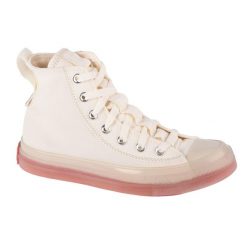 Buty sportowe do chodzenia damskie, Chuck Taylor All Star CX Explore. Białe obuwie sportowe damskie Converse, bez wzorów, bez zapięcia, trekkingowe. Za 279.99 zł.