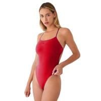 Turbo Sirene Comfort Swimsuit – Czerwony – Rozmiar 38. Czerwone stroje kąpielowe damskie TURBO, s, bez wzorów, z materiału. Za 196.66 zł.