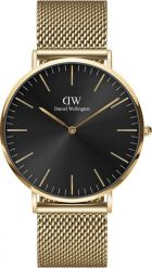Zegarek Daniel Wellington Zegarek męski Daniel Wellington DW00100631 złoty. Żółte zegarki męskie Daniel Wellington, bez wzorów, złote. Za 869.00 zł.